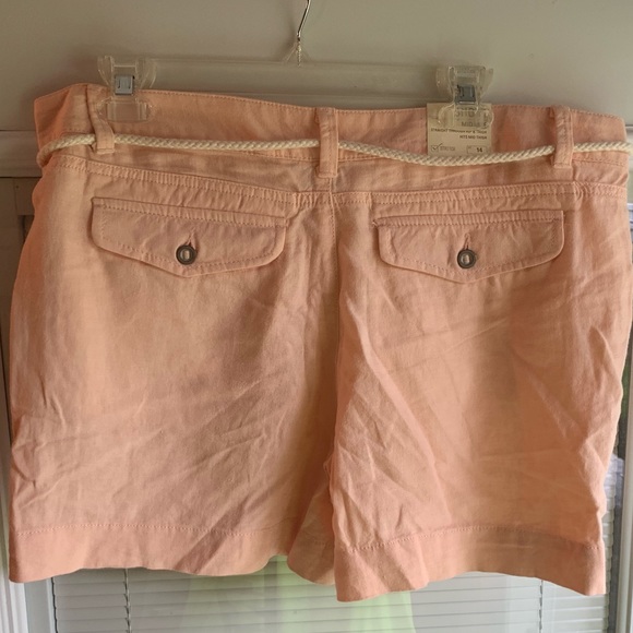 NWT Sonoma light peach shorts 14 - Picture 2 of 4